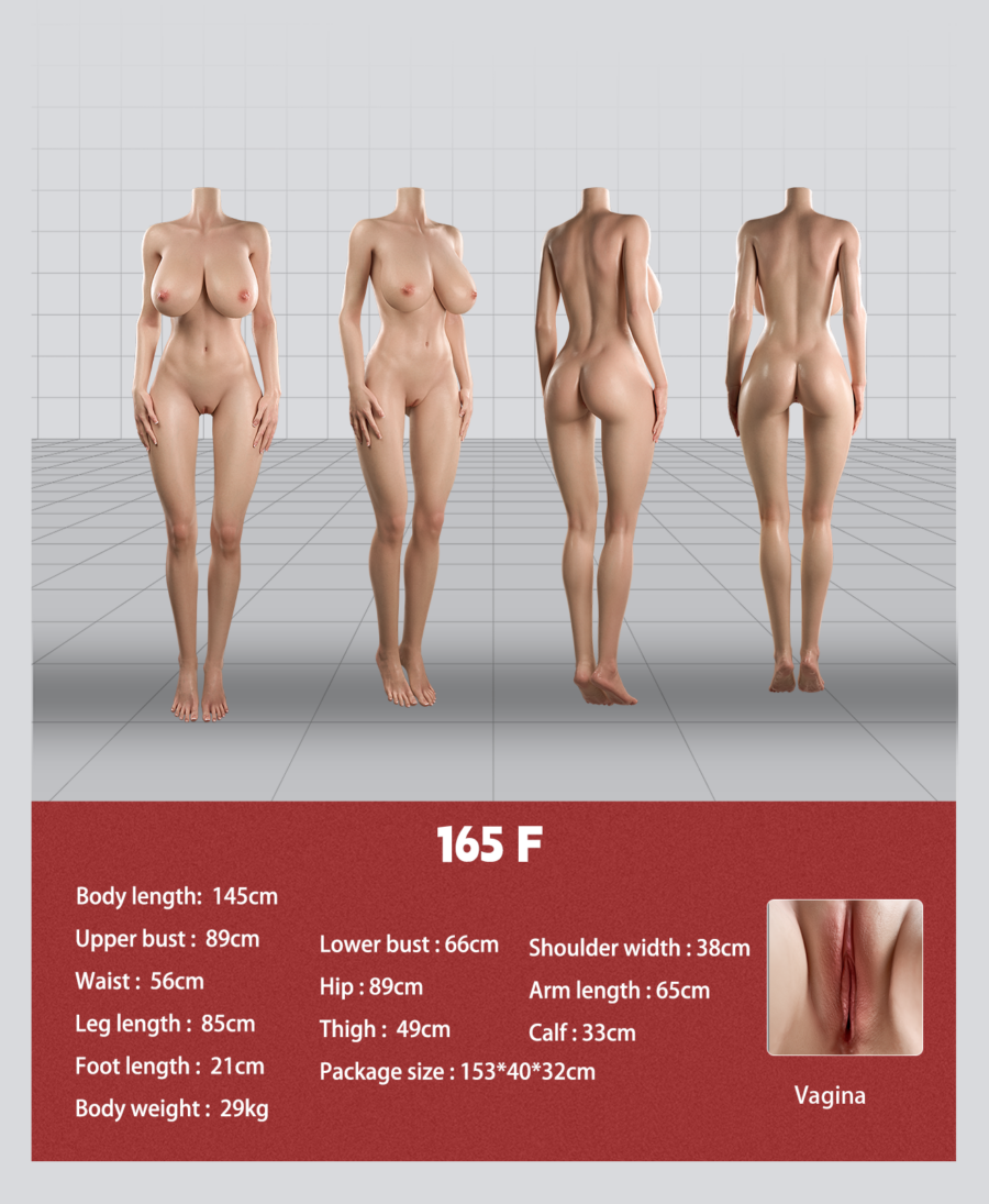 Doll Senior【Aries】165cm/5ft 5 in F Cup Silicone Real Skin Texture Version Customizable Sex Doll - Image 15